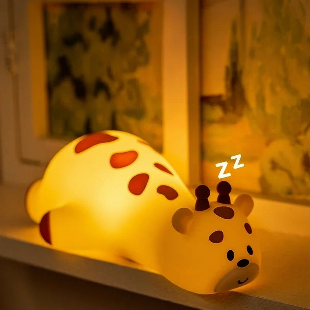 ג'ירפה - מנורת לחיצה רכה