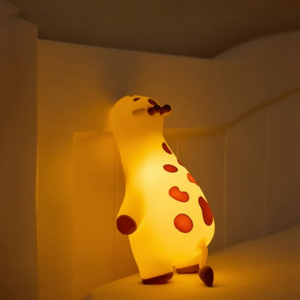 ג'ירפה - מנורת לחיצה רכה