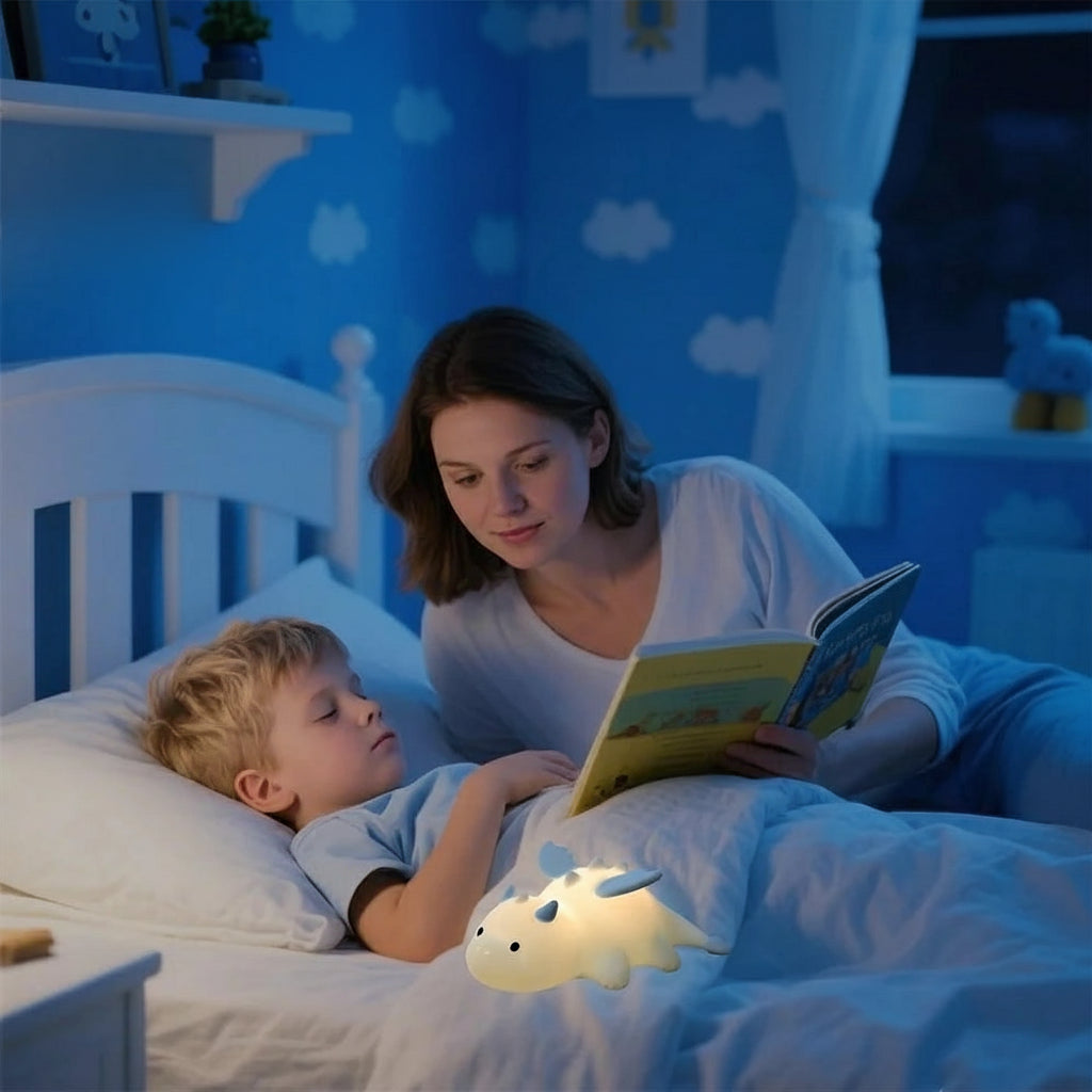 דרקון - מנורת לחיצה רכה