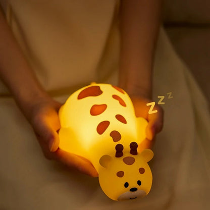 ג'ירפה - מנורת לחיצה רכה