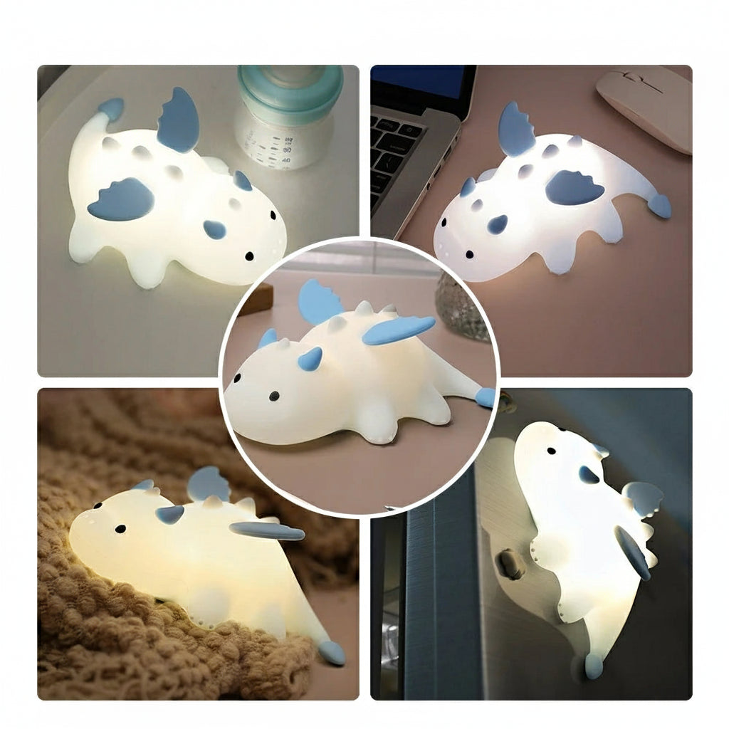 דרקון - מנורת לחיצה רכה